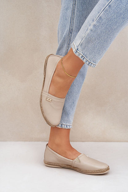 Elegant suede women's espadrilles by Step in Style, featuring a comfortable leather insole and chic design, ideal for summer fashion.