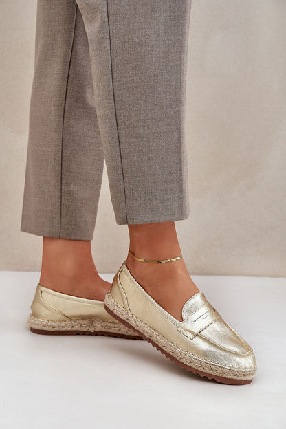 Luxury women's eco-suede espadrilles with jute detail, crafted by Step in Style, showcasing a chic design perfect for summer days, available in sizes EU 36-41.