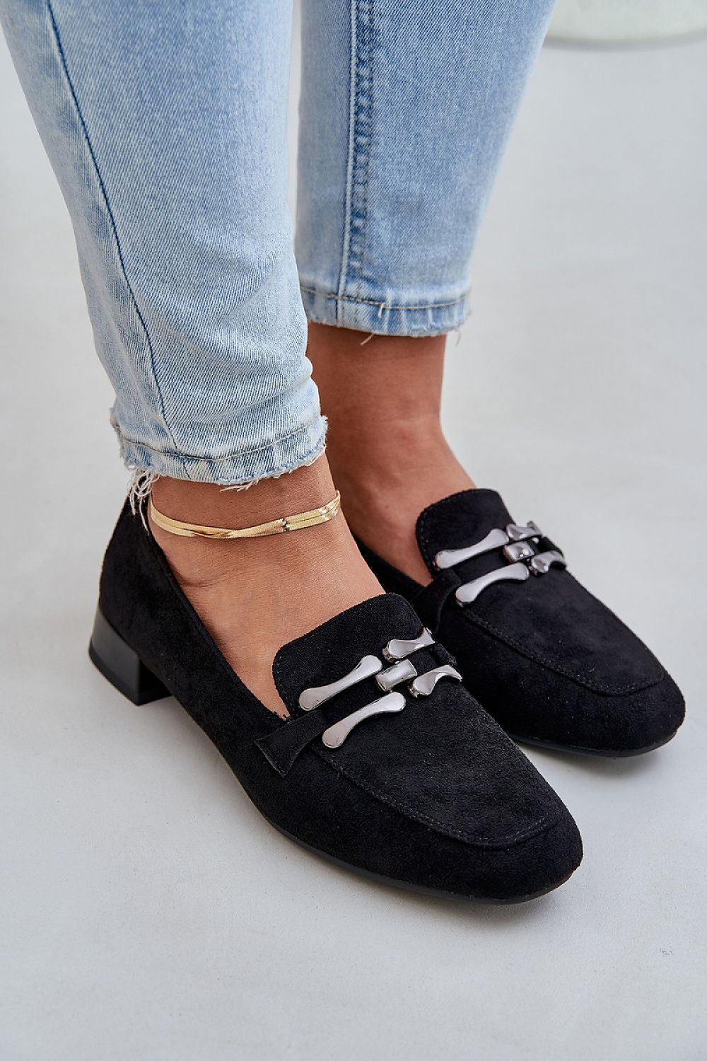 Elegant eco suede moccasins for women by Step in Style, showcasing premium comfort and stylish rounded toe design, ideal for casual wear in EU sizes 36-41.