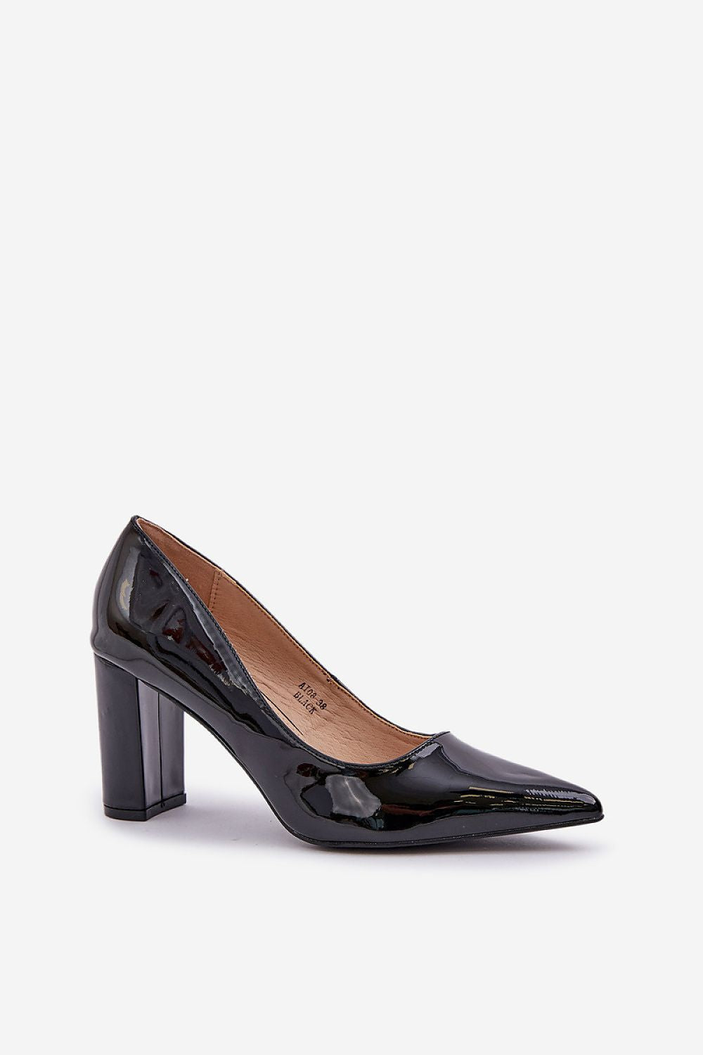 Elegant block heel eco leather pumps for women by Step in Style, sizes EU 36 to EU 41, combining comfort and luxury for any occasion.