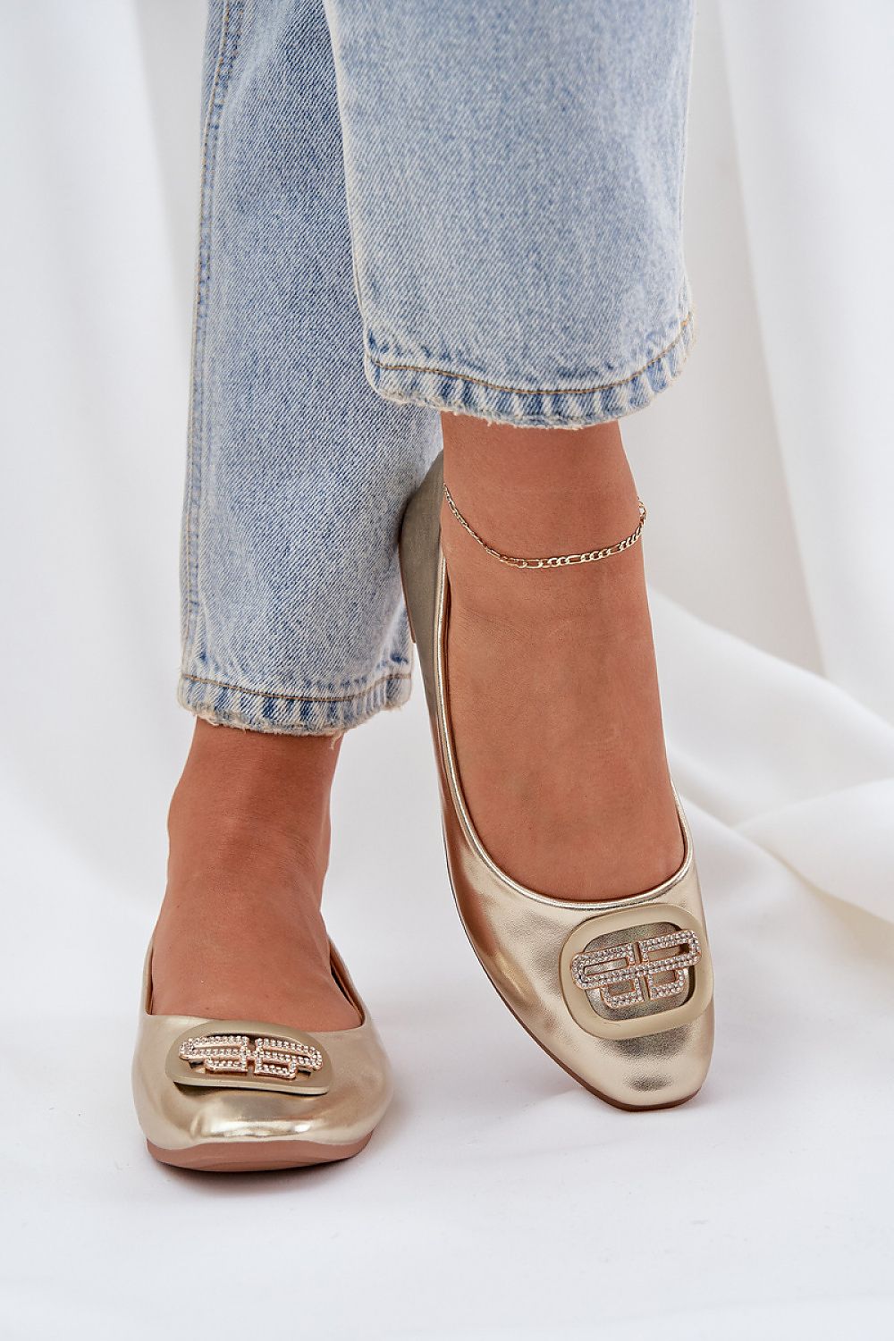 Chic Women's Ballet Flats in Eco Leather by Step in Style, designed for elegance and comfort with a stylish flat sole and feminine details.