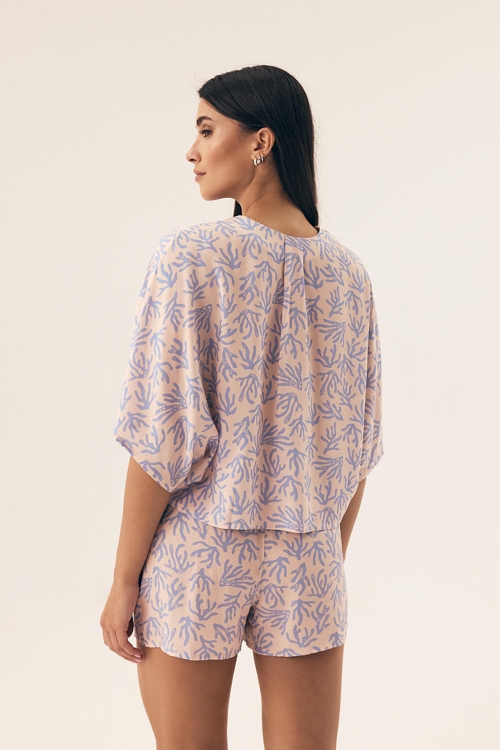Stylish Henderson Women's Luxury Viscose Pyjama Set displayed in a soft, breathable fabric, ideal for nocturnal elegance and comfort.