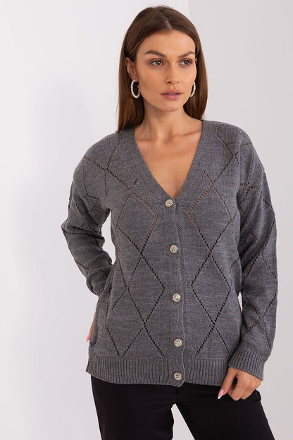 Sophisticated EU size 0 women's cardigan by Rue Paris, displaying a refined lace pattern suitable for various occasions.