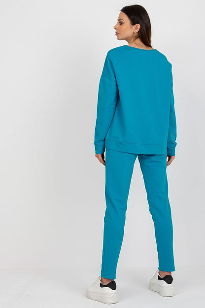 Stunning high-waisted pants from Lakerta's luxury tracksuit set for women, designed for comfort and effortless elegance.