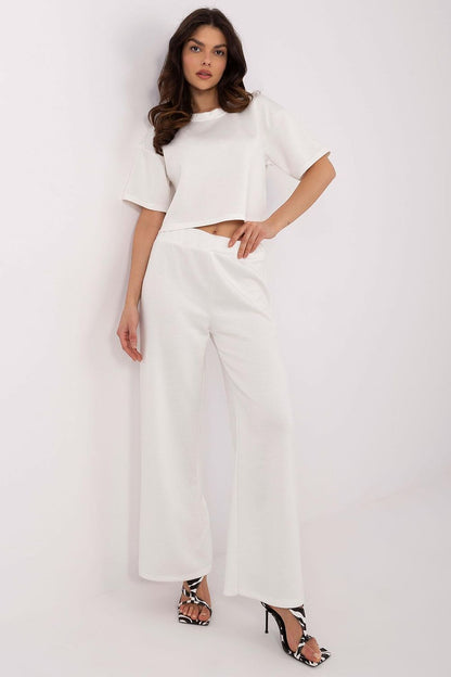 Elegant short-sleeved blouse from Italy Moda, crafted for women's sophisticated ensembles, showcasing a perfect fit and timeless style.