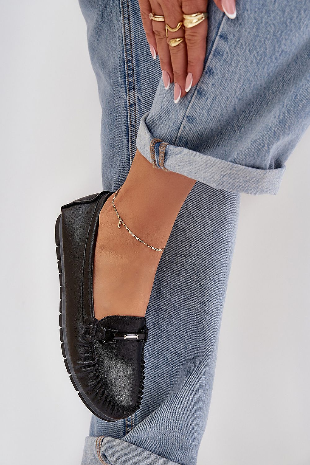 Comfortable and chic S.Barski moccasins in luxurious natural leather, illustrating the blend of fashion and function from Step in Style.