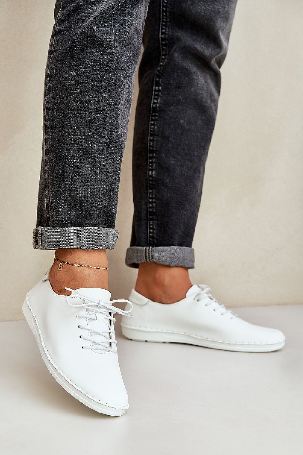 Chic and sophisticated half shoes for women by Step in Style, crafted from premium natural leather, designed with rounded toes for optimum comfort.