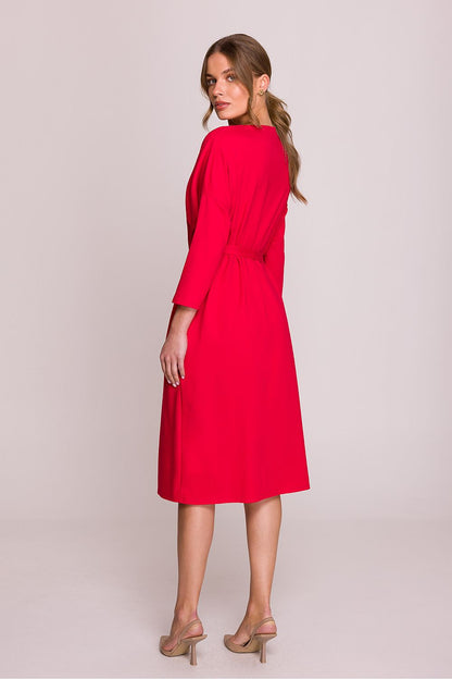 Stylove oversized daydress in various sizes, highlighting its stylish design and comfortable fit for a sophisticated everyday look.