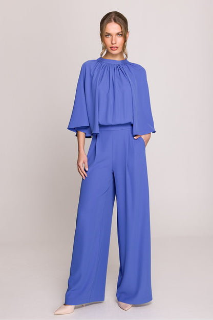 Stylove jumpsuit with side pockets, showcasing elegance and functionality, crafted with high attention to detail.