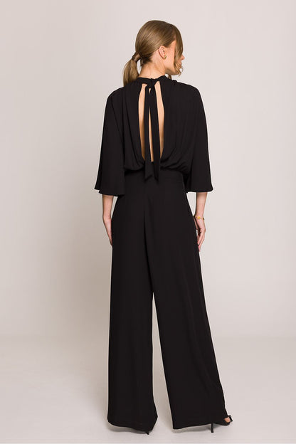 Stylove sophisticated jumpsuit flat lay, accentuating the high-quality material and tailored fit, perfect for both casual and formal gatherings.