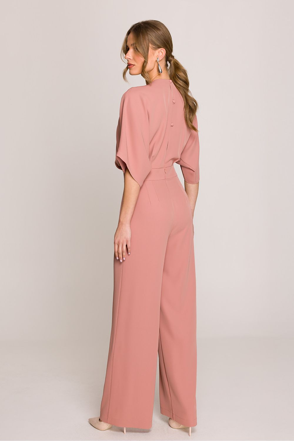 Luxurious jumpsuit by Stylove crafted from high-quality polyester blend, perfect for enhancing your feminine silhouette.