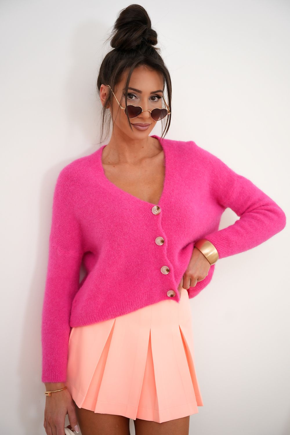 Flat lay of LaBalancia skirt pants styled with accessories, showcasing modern fashion suitable for various occasions.