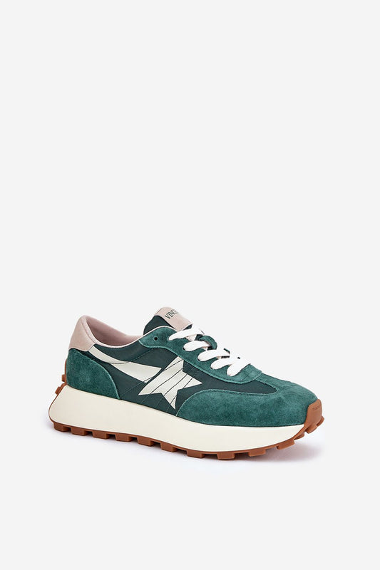 Stylish Vinceza Women's suede sports shoes, crafted for comfort with a platform design and chic modern look.