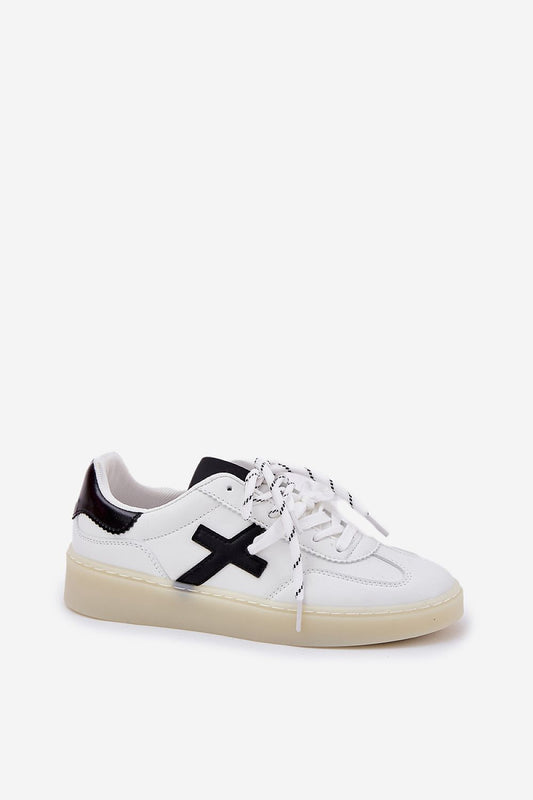 Elegant women's eco leather sport shoes by Step in Style, showcasing a stylish low cut design perfect for everyday and sporty outfits.