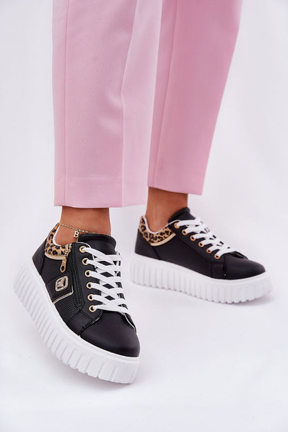 Close-up of the eco leather material and shiny detailing on the luxury sport shoes by Step in Style, perfect for modern fashion.