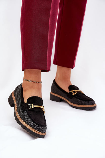 Step in Style Women's Eco Suede Loafers with a flat heel, perfect blend of comfort and luxury for everyday wear.