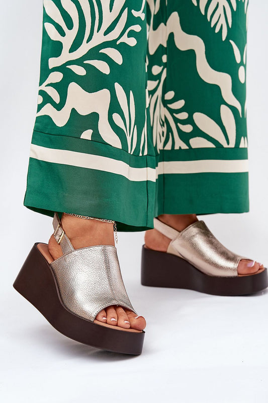 Jezzi women’s eco leather wedge sandals featuring a stylish 7.5cm heel, perfect for elevating any outfit with luxury and comfort.