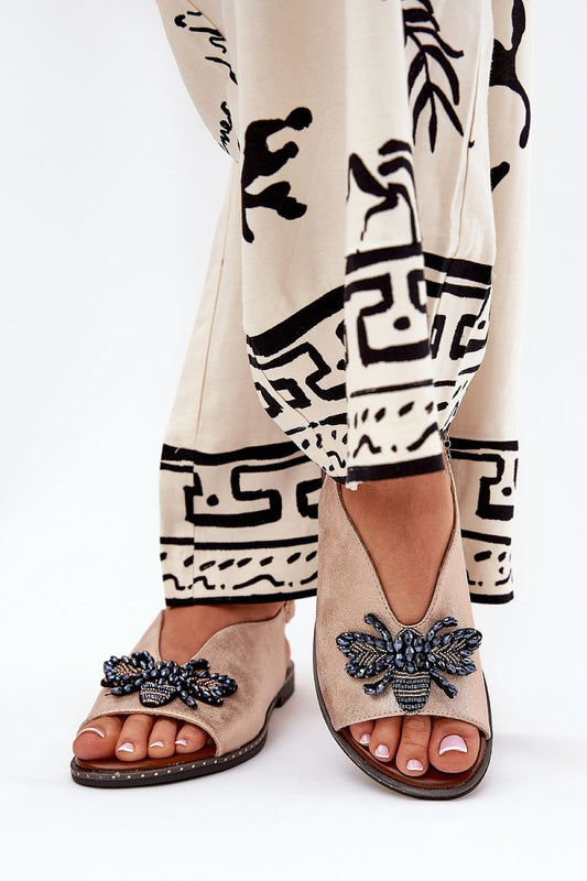 Elegant Jezzi women's eco leather sandals featuring adjustable buckle, perfect for summer fashion, by Step in Style.