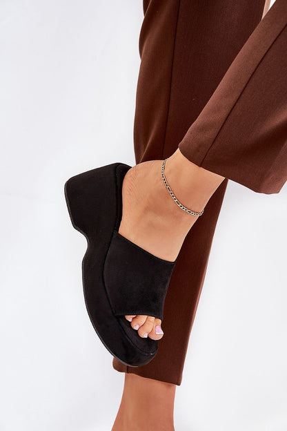 Stylish and elegant luxury women's platform wedge sandals by Step in Style, perfect for summer outfits and special occasions.