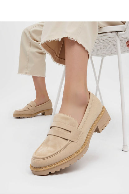 Lorien Khaki Suede Loafers by Inello, showcasing elegant casual footwear with a soft suede upper and contrasting rubber sole, perfect for stylish comfort.