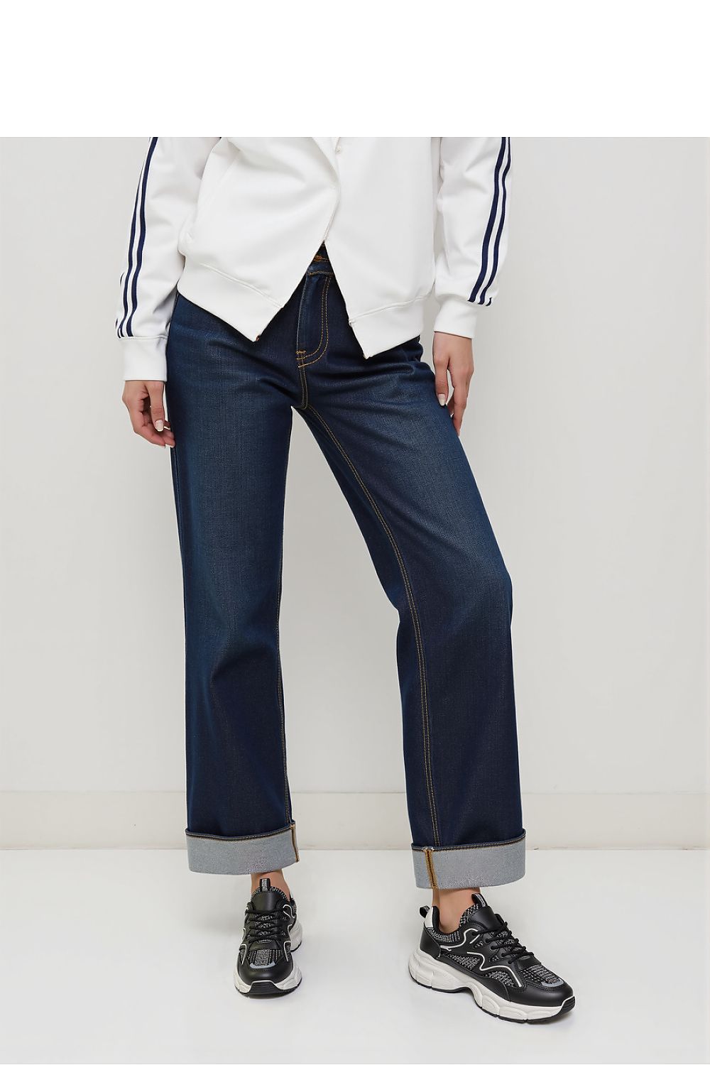 Close-up of Stellar Black Urban Sport Sneakers by Inello, featuring elegant black, white, and silver accents, crafted from eco-friendly materials for a luxurious and modern appeal.