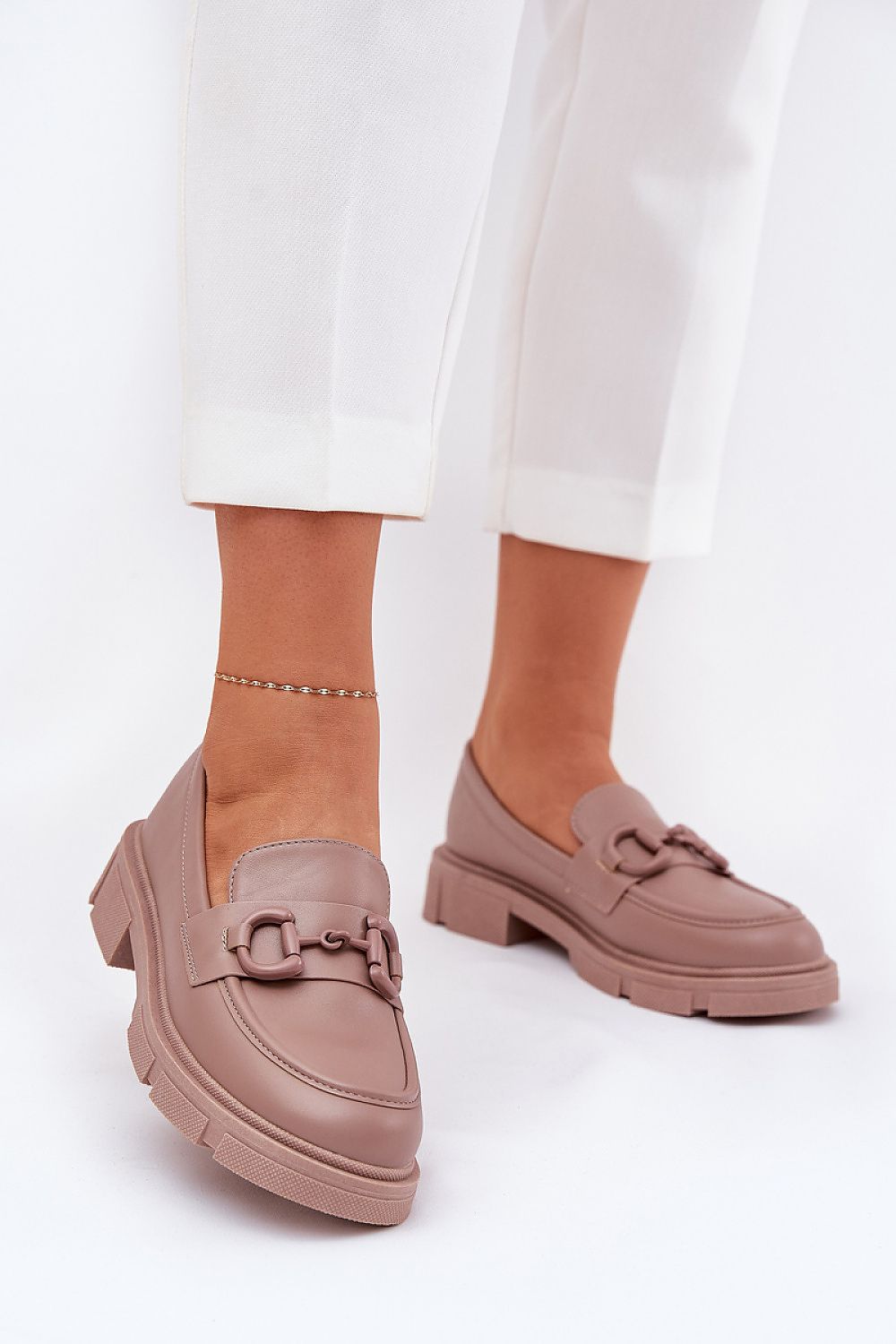 Elegant eco leather moccasins by Step in Style, showcasing a soft insole and stylish design, perfectly suited for everyday wear with both casual and elegant outfits.