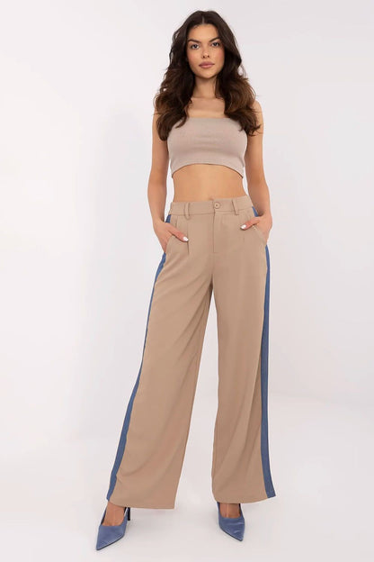 Elegant display of NM Luxury Women's Casual Wide Leg Trousers in various sizes, showcasing their versatility and comfort.