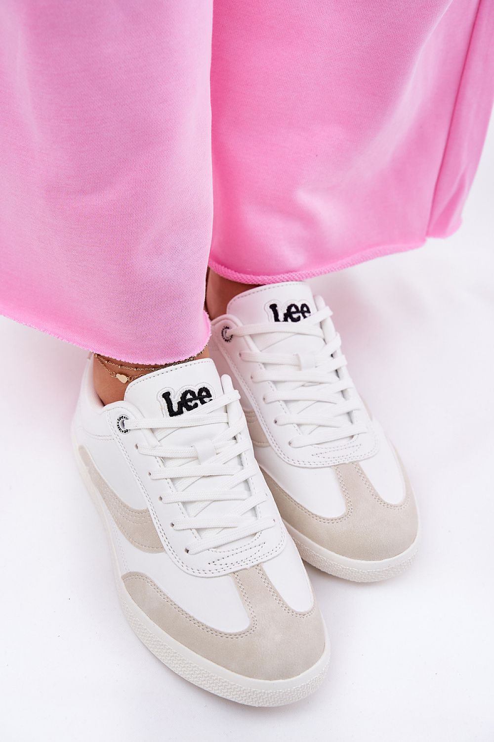 Luxury Eco Leather Sneakers for Women by Step in Style, showcasing a sleek design and rounded toe for comfort and style, available in sizes EU 36-41.