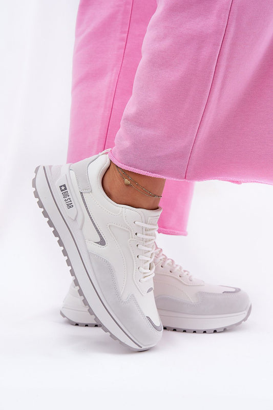 Luxury Women's Platform Sneakers in eco-friendly leather by Step in Style, featuring a fashionable design and HI-POLY System insole for exceptional comfort.