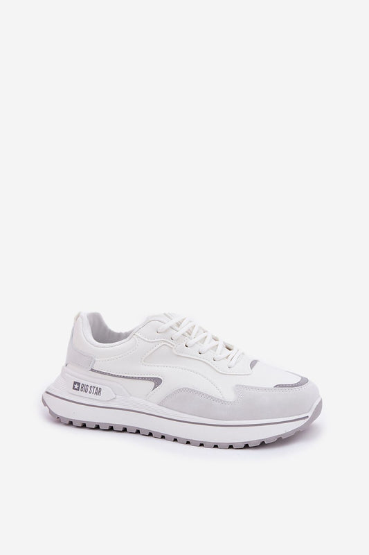 Close-up of Step in Style Luxury Women's Platform Sneakers showcasing the high-quality artificial leather and innovative platform cushioning.