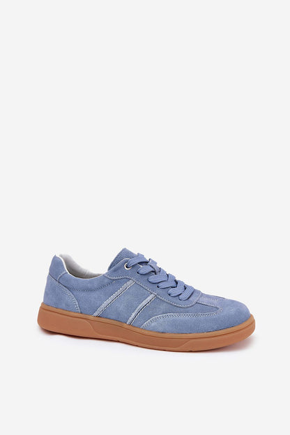 Step in style luxury women's sneakers crafted from soft suede, featuring a stylish design with classic lacing and a comfortable footbed, available in multiple EU sizes.
