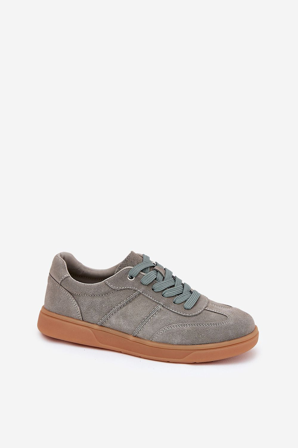 Step in Style luxury women's sneakers in soft suede, designed with classic lacing for a perfect fit and comfort footbed.