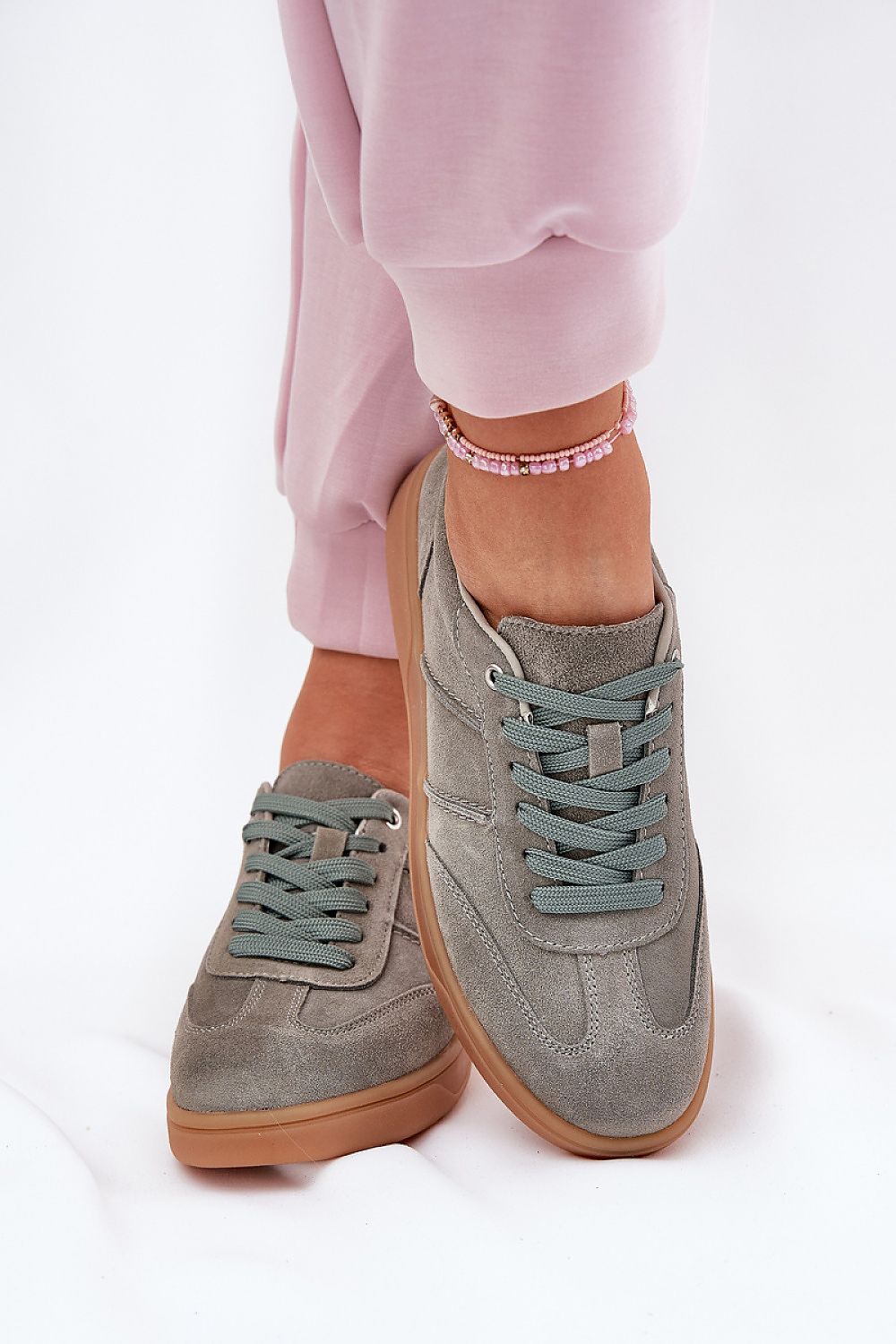 Chic and versatile women's suede sneakers from Step in Style, blending luxury and comfort with a sleek design perfect for any occasion.
