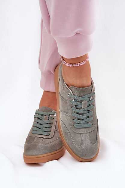 Chic and versatile women's suede sneakers from Step in Style, blending luxury and comfort with a sleek design perfect for any occasion.