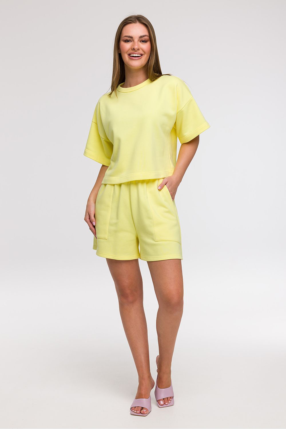 Sophisticated BeWear Women's Cropped Blouse, available in multiple sizes, perfect for adding a stylish touch to everyday looks.