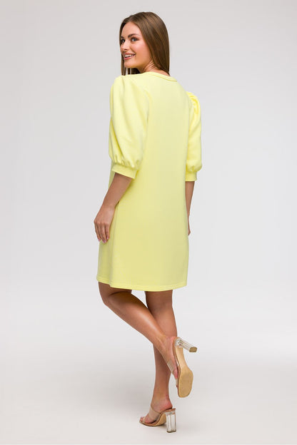 Elegant A-Line Daydress by BeWear displayed against a vibrant backdrop, showcasing its versatility for both holiday trips and city walks.