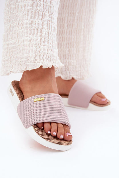 Luxury women's flip-flops by Step in Style, featuring a lightweight textile design and comfortable foam sole, ideal for summer fashion in sizes EU 36-41.