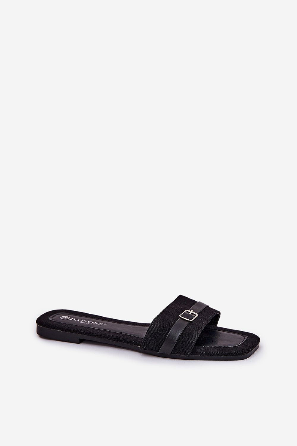 Luxury eco-friendly women's flip-flops by Step in style, featuring a chic thin strap and buckle, designed for ultimate summer comfort.