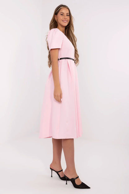 Elegant Midi Daydress by Italy Moda showcasing a classic flared cut, perfect for chic occasions.
