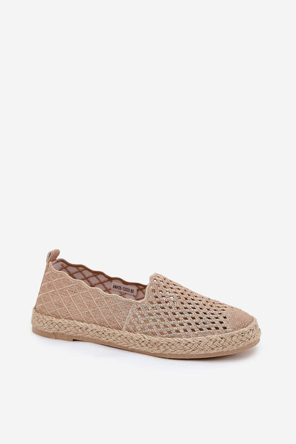 Side view of Vinceza lightweight espadrilles, emphasising the chic jute braid and fashionable slip-on design.