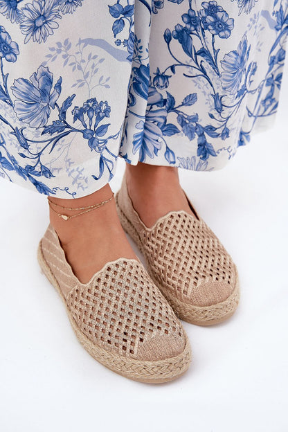 Vinceza Women's espadrilles available in multiple sizes, embodying a luxury casual aesthetic suitable for everyday wear.
