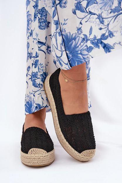 Fashionable Vinceza Women's Espadrilles with a jute braided platform, blending ultimate comfort with luxury aesthetics.