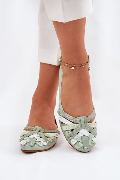 Stylish Maciejka ballet flats in a chic setting, demonstrating the ultimate comfort and luxury craftsmanship by Step in Style.