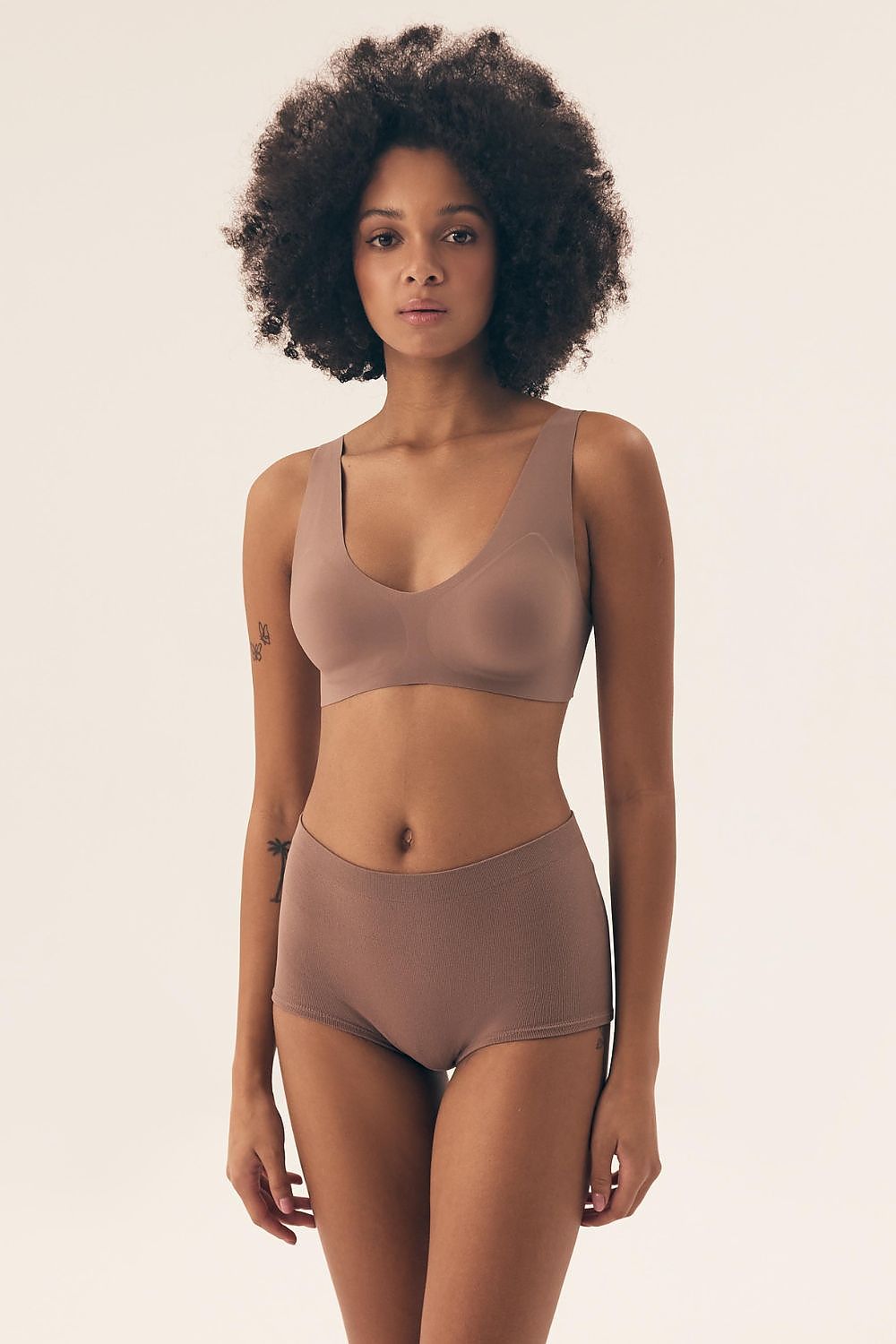 Luxury Henderson Padded Bra showcasing perfect fit comfort with non-wired design, ideal for seamless under clothing wear.