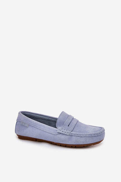 Elegant women's loafers from Step in Style, showcasing versatile styling that combines comfort and sophistication in natural suede.