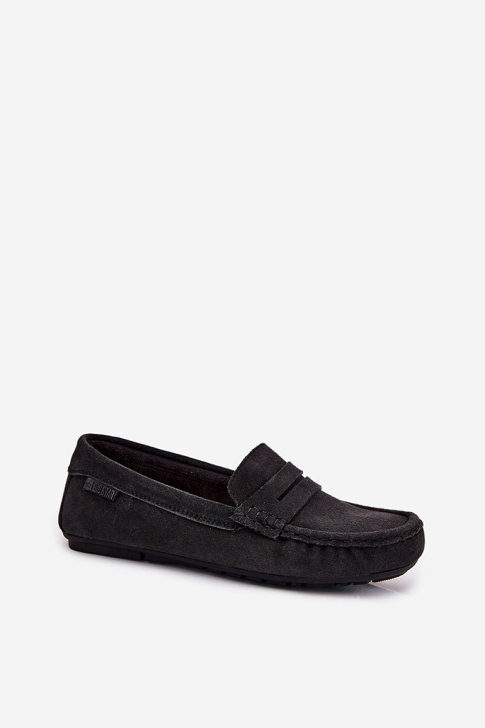 Elegant women's suede loafers from Step in Style, crafted with high-quality natural suede and soft leather insole for ultimate comfort. Available in EU sizes 36-41, perfect for any occasion.