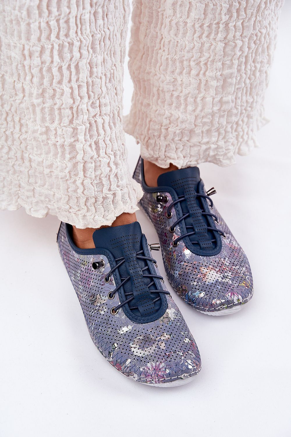 Stylish women's leather loafers from Step in Style, designed with a sleek slip-on style and cushioned leather insole for all-day wear.