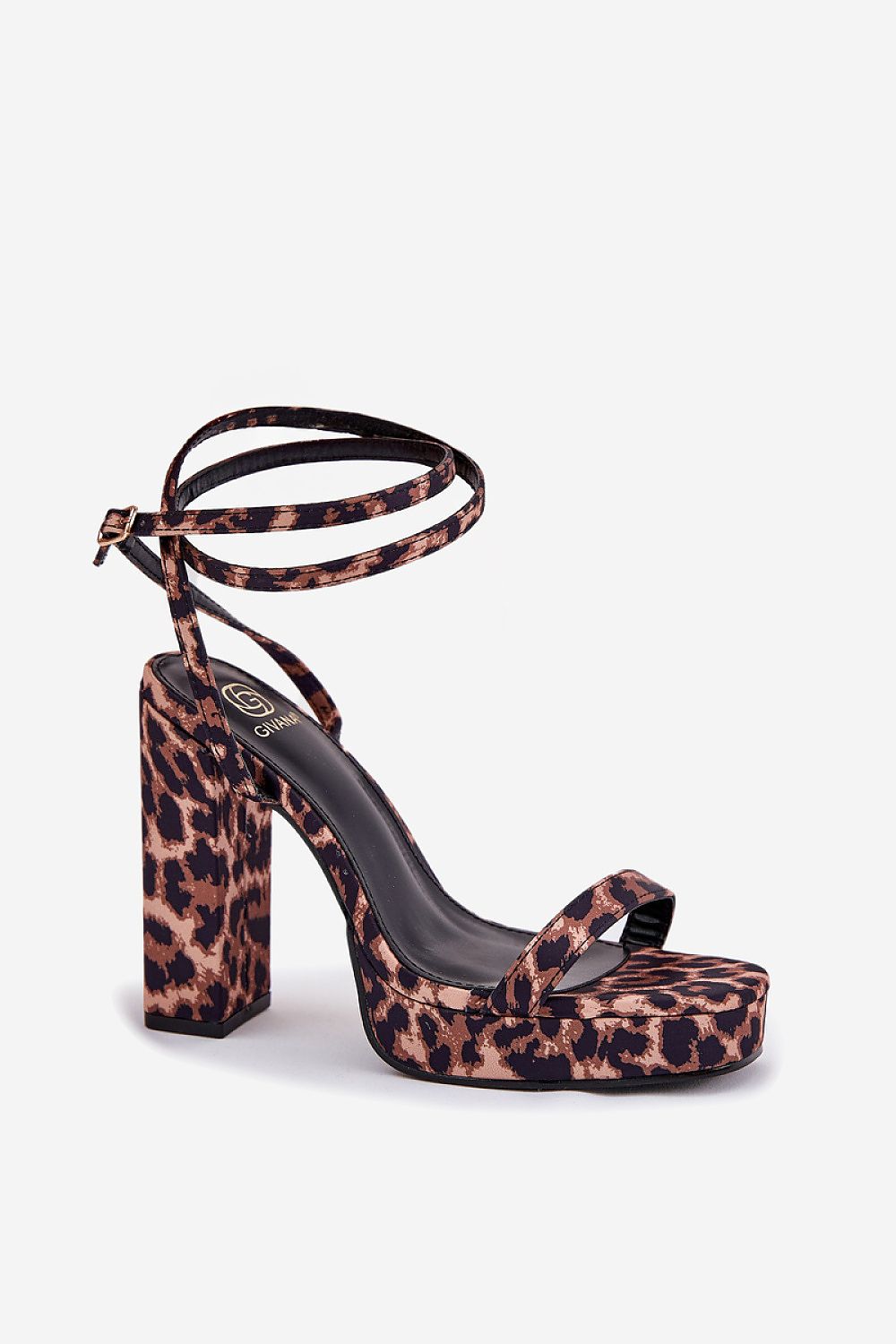 Sophisticated heel sandals for women by Step in style, crafted with high-quality fabric and artificial leather, offering a luxurious look for any occasion.
