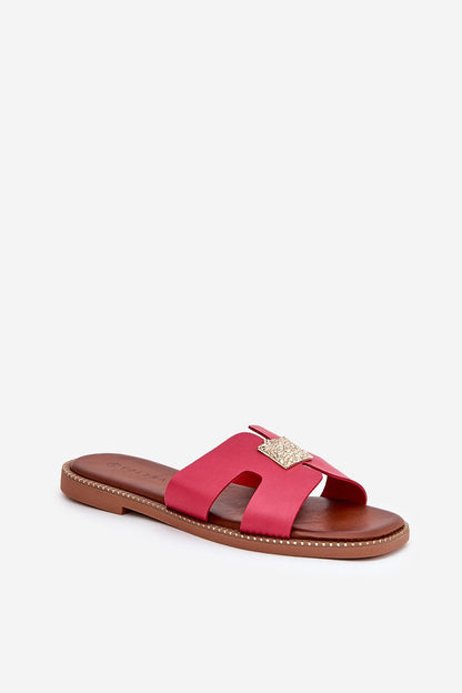 Step in Style Luxury Cut-Out Faux Leather Sandals for Women, designed for comfort and sophistication with a flat heel.
