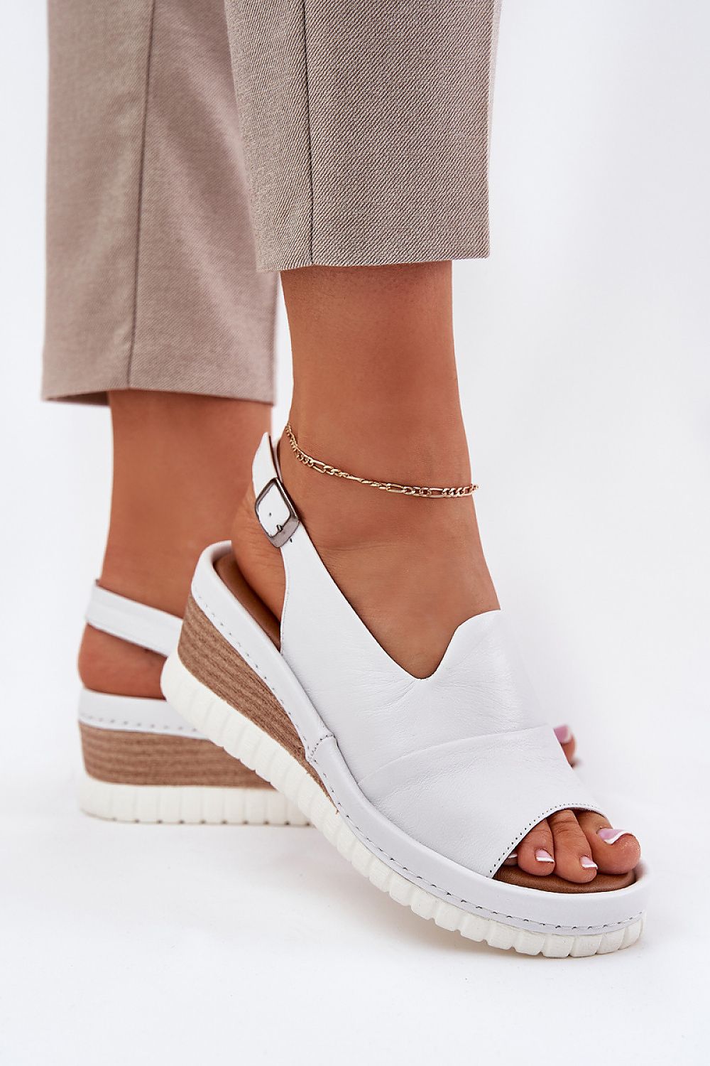 Sophisticated women's sandals by Step in Style, showcasing a classic design perfect for dresses and trousers.